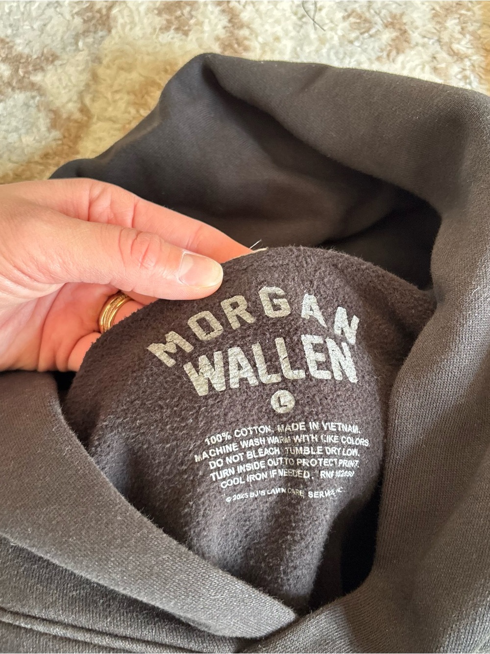 Morgan Wallen I’m The Problem Tour Hoodie Official Merch Sweatshirt Graphic - Picture 5 of 5